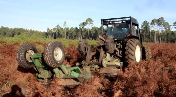 Engins travaux forestiers Landes